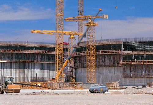 Torres hormigonado (245 ECH). Planta Regasificadora
