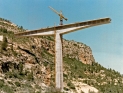 Puente sobre el Embalse de Cortes. Cortes de Pallas (Valencia)